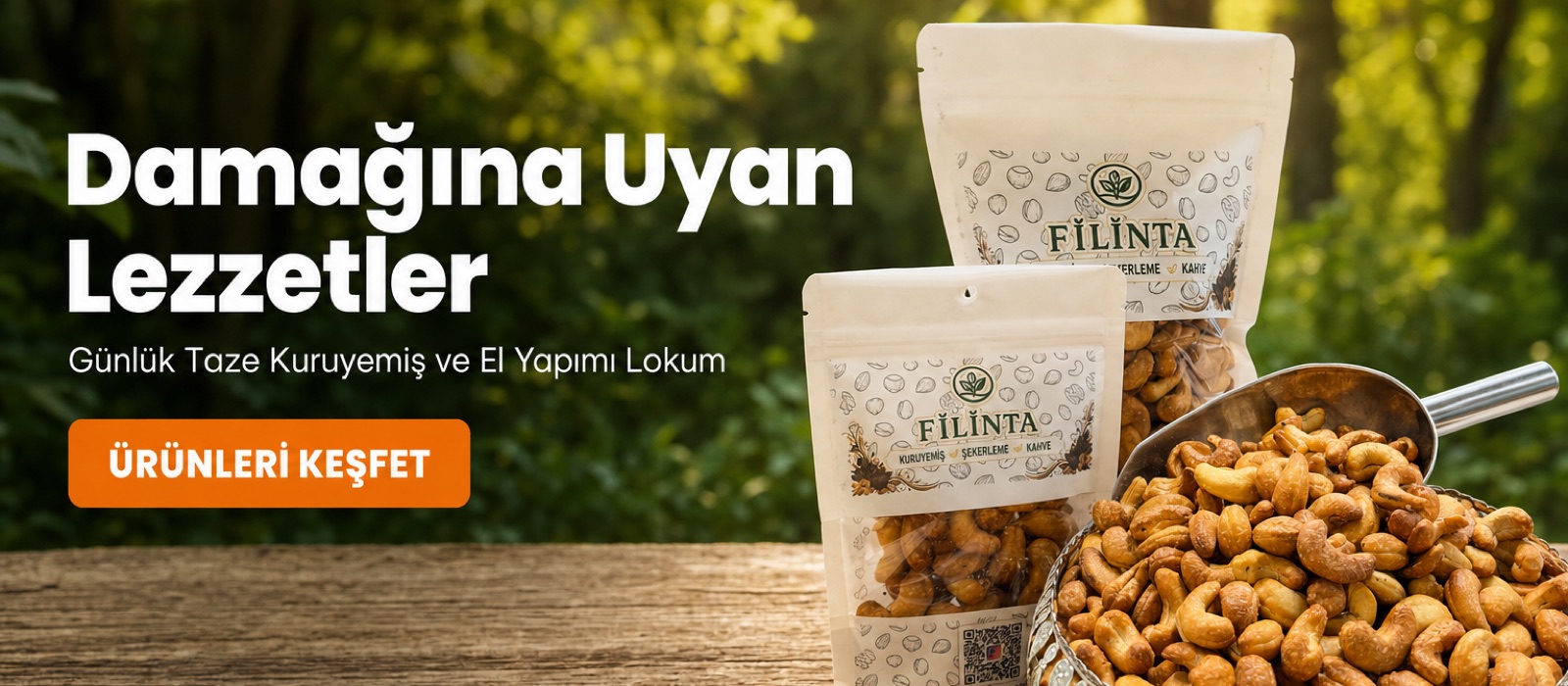 Damağına uyan lezzetler — Filinta Kuruyemiş
